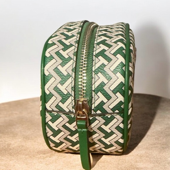 TORY BURCH TILE T COSMETIC POUCH - Picture 4 of 7